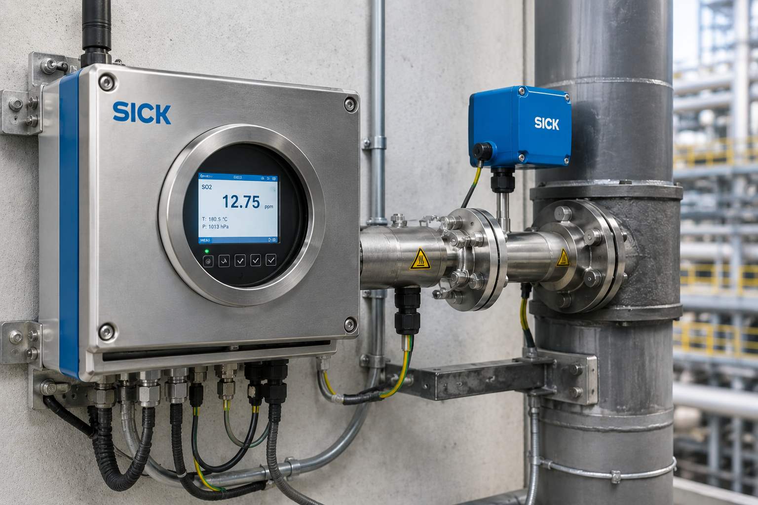 Supply and Installation of SICK Gas Analyzers