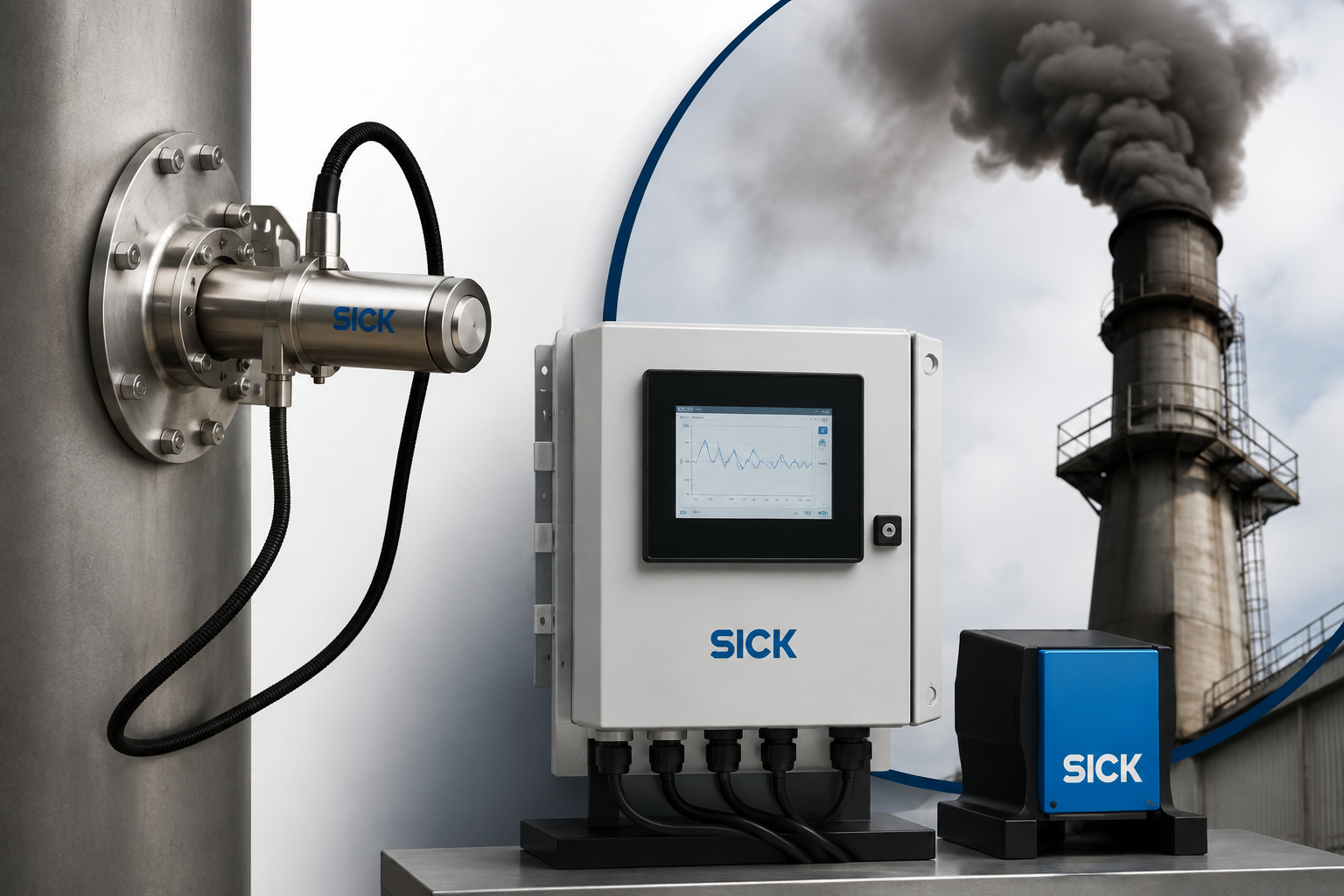 Supply and Installation of Sick Opacity Meters