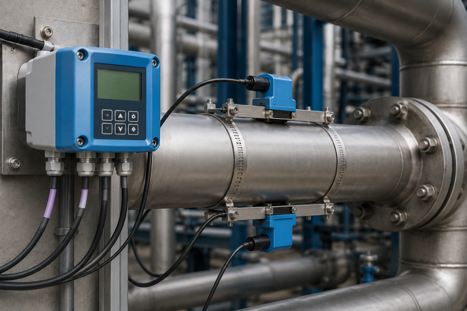 Supply and Installation of SICK Ultrasonic Flow Meters